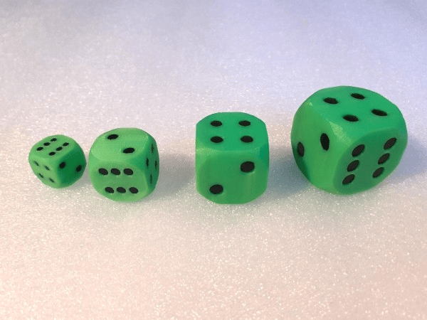 Kości Do Gry ● Świecące W Ciemności