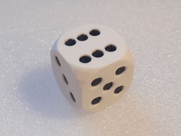 Magnes Na Lodówkę ● Kości Do Gry ● Matowe