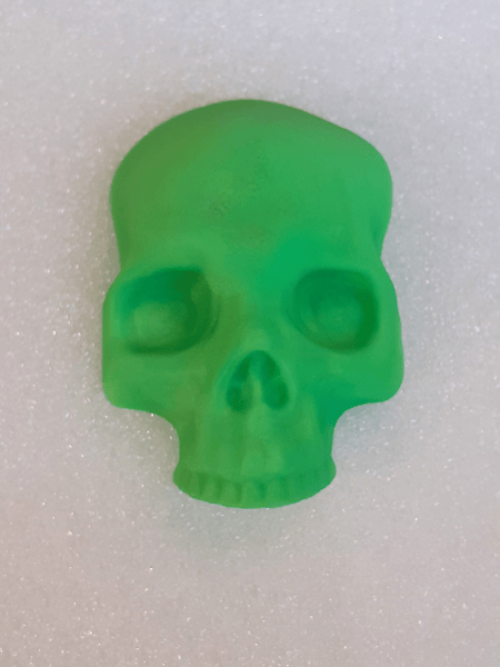 Magnes Na Lodówkę ● Czaszka Bez Szczęki ● Świecące W Ciemności